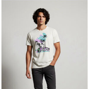 Madewell Allday Tee Venice Graphic Crewneck T-Shirt Cotton Men’s Small